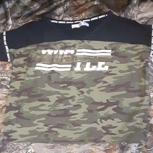 Camo crop top